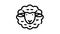 dolly sheep clone black icon animation