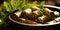 Dolma close-up. A national dish. Dolma, cabbage rolls, sarmale. Generative AI