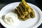 Dolma and natural yogurt