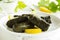 Dolma, stuffed grape leaves,