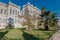 Dolmabahce Palace at Istanbul Turkey - architecture background