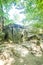 Dolmen in the Caucasus Mountains in the vicinity of the village Divnomorskoe of the Krasnodar Territory