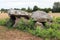 Dolmen of Kerangre - megalithic monument in Erdeven, Britany