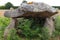 Dolmen of Kerangre - megalithic monument in Erdeven, Britany