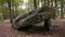 Dolmen Pierre Procureuse, prehistoric stone structure in Normandy, PAN