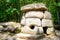 Dolmen in the Zhane river valley, Russia