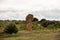 Dolmens among vineyard in Rioja, Spain