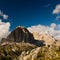 Dolomite alps near cortina