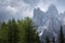 Dolomites of Auronzo di Cadore, Italian Mountains, Italy