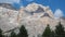 Dolomites, Italy. Amazing landscape at Fanes mountain range in summer