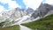 Dolomites Mountains in Valley called Val Venegia in Italy