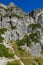 Dolomites rocky tower mountain cliff