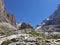 Dolomiti alpes mountain panorama