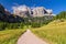 Dolomiti - footpath in Badia Valley