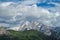 Dolomiti mountains alpine rocky peaks