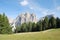 Dolomiti mountains in Italy. panorama