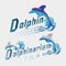 Dolphin badges logos and labels for any use