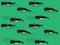 Dolphin Cartoon Long Finned Dolphin Seamless Wallpaper Background