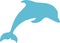 Dolphin jpeg with SVG, Ocean jpeg with SVG, Fish jpeg with SVG, Digital Download Cricut, Silhouette