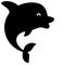 Dolphin porpoise vector eps illustration by crafteroks