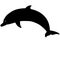 Dolphin porpoise vector eps Vector, Eps, Logo, Icon, Silhouette, Illustration by crafteroks for different uses