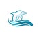 dolphin smart animal vector logo design inspiration