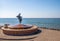 Dolphins fountain on Malecon - Puerto Vallarta, Jalisco, Mexico