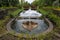 Dolphins Trio Water Fountain in Renaissance Garden