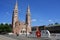 Dom Square and Holy Trinity Column Szeged - Hungary.