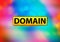 Domain Abstract Colorful Background Bokeh Design Illustration