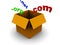 Domains in box