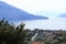 Domaso, municipality of Gravedona in Lake Como in Italy, sea look
