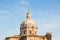 Dome of antique church Santi Luca e Martina Chiesa dei Santi Luca e Martina. Rome, Italy