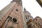 Dome and basilica of San Gaudenzio. The dome, symbol of the city of Novara, was designed by the architect Alessandro Antonelli