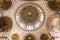 Dome at the Berliner Dom viewed from below