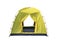 Dome camping tent isolate on white background