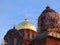 Dome of the cathedral city of Krasnodar Catherine against the sky