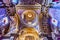 Dome Ceiling Santa Maria Maddalena Church Rome Italy