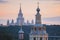 Dome of the Christian Church and Moscow State University