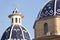 Dome of the Church of Altea.