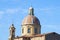 Dome of the Church of San Frediano in Cestello close-up. Florence, Italy