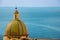 Dome. Church of Santa Maria Assunta. Positano. Campania. Italy