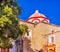 Dome Cross Temple Convent Carmen Alto Church Oaxaca Mexico