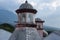 Dome or cupola in colonial house of La Antigua Guatemala, central america.