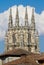 The Dome of The East Face of Burgos Cathedral. Spain