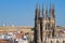 The Dome of The East Face of Burgos Cathedral. Spain