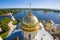 Dome of the Epiphany Cathedral. Nilo-Stolobenskaya pustyn