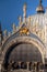 Dome, facade San Marco Basilica, Venice, Italy