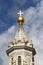 Dome of Filippo Brunelleschi details in the sky of the city, Florence, Italy