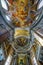 Dome Frescoes Basilica San Giacomo Augusta Church Rome Italy